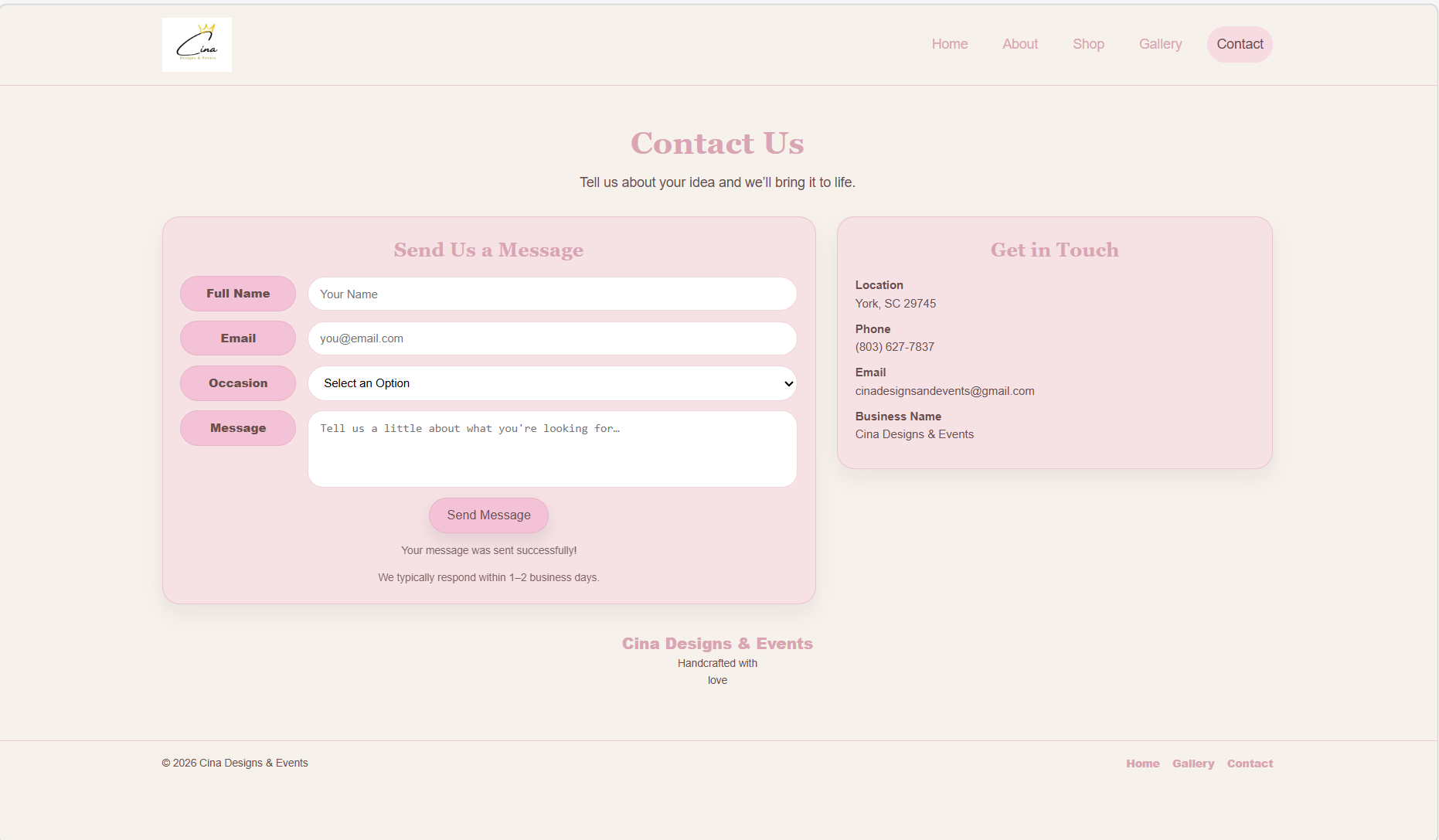 Project 7 screenshot